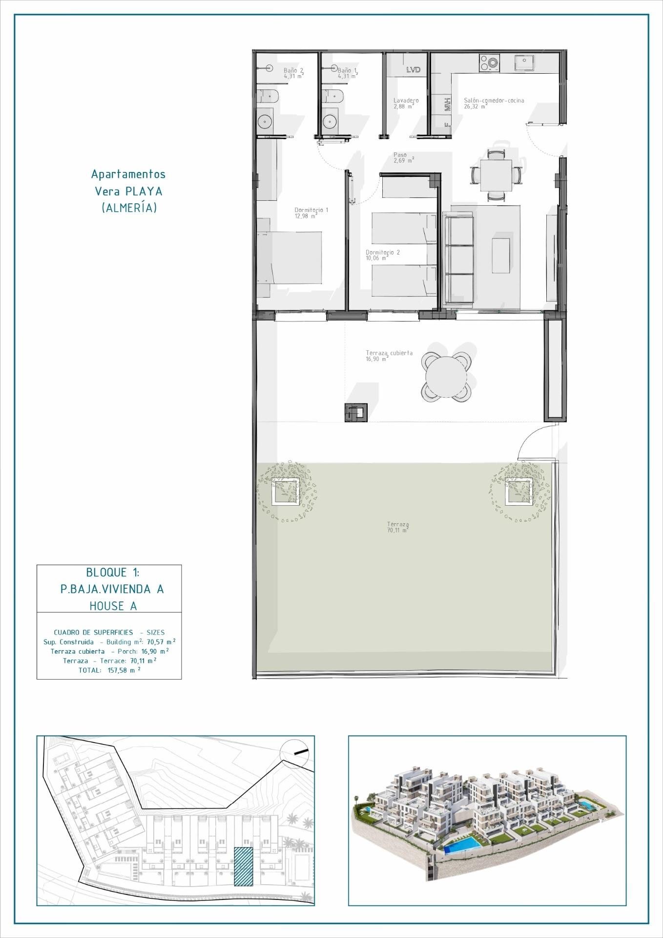 Nieuwbouwappartementen in Vera Playa, Almería – Moderne woningen vlak bij de zee - foto 9