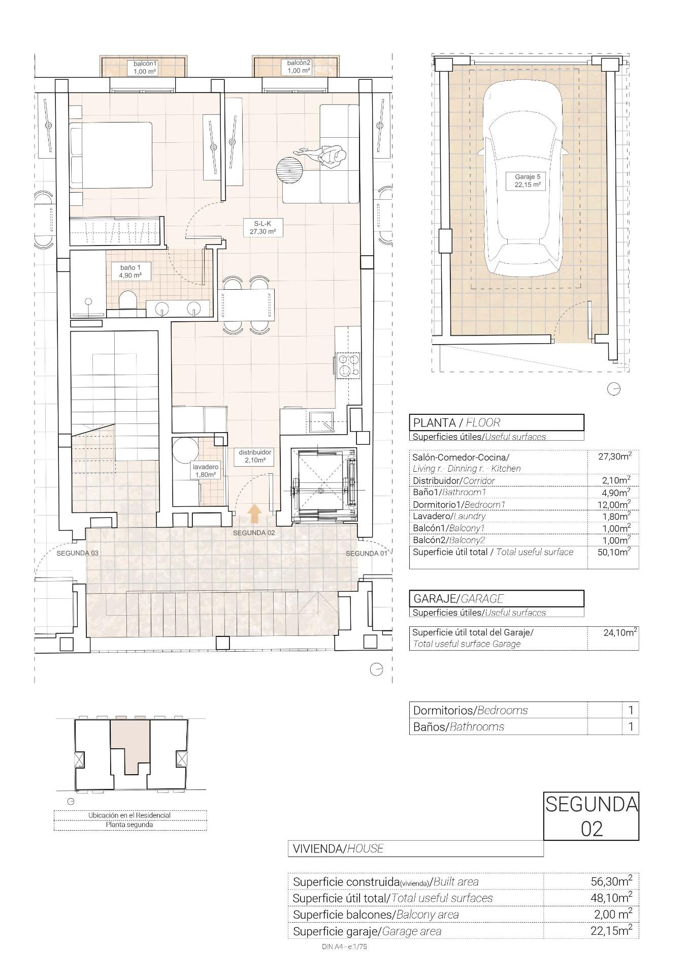 Moderne appartementen met prachtig uitzicht op de wijngaard in Hondón de las Nieves - foto 2