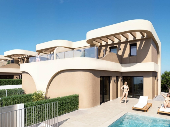 Moderne halfvrijstaande villa’s in Daya Nueva met een eigentijds ontwerp en uitstekende verbindingen - foto 2