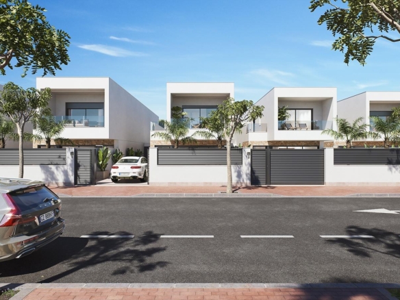 Moderne nieuwbouwwoningen met privézwembad in San Pedro del Pinatar - foto 3