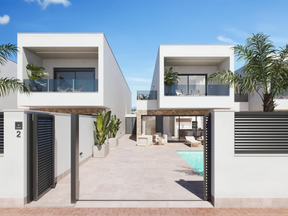 Moderne nieuwbouwwoningen met privézwembad in San Pedro del Pinatar - foto 4