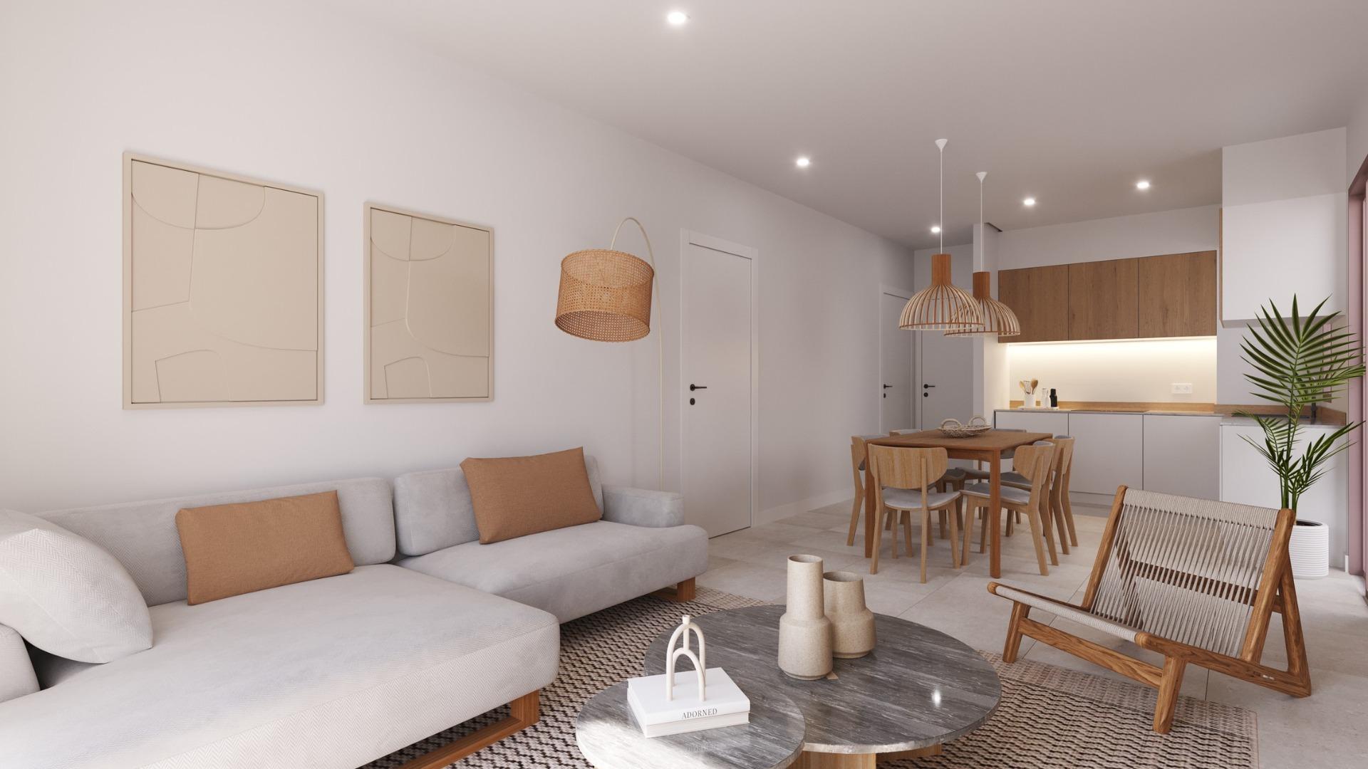 3-2 Nieuwbouw Halfvrijstaande Villa’s in Roldan, Torre Pacheco - foto 2