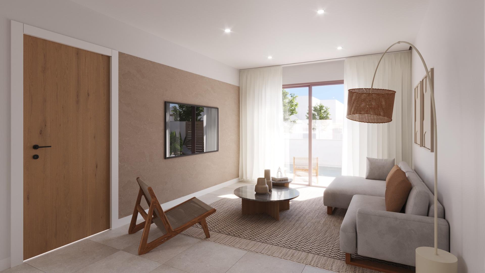 3-3 Nieuwbouw Halfvrijstaande Villa’s in Roldan, Torre Pacheco - foto 3