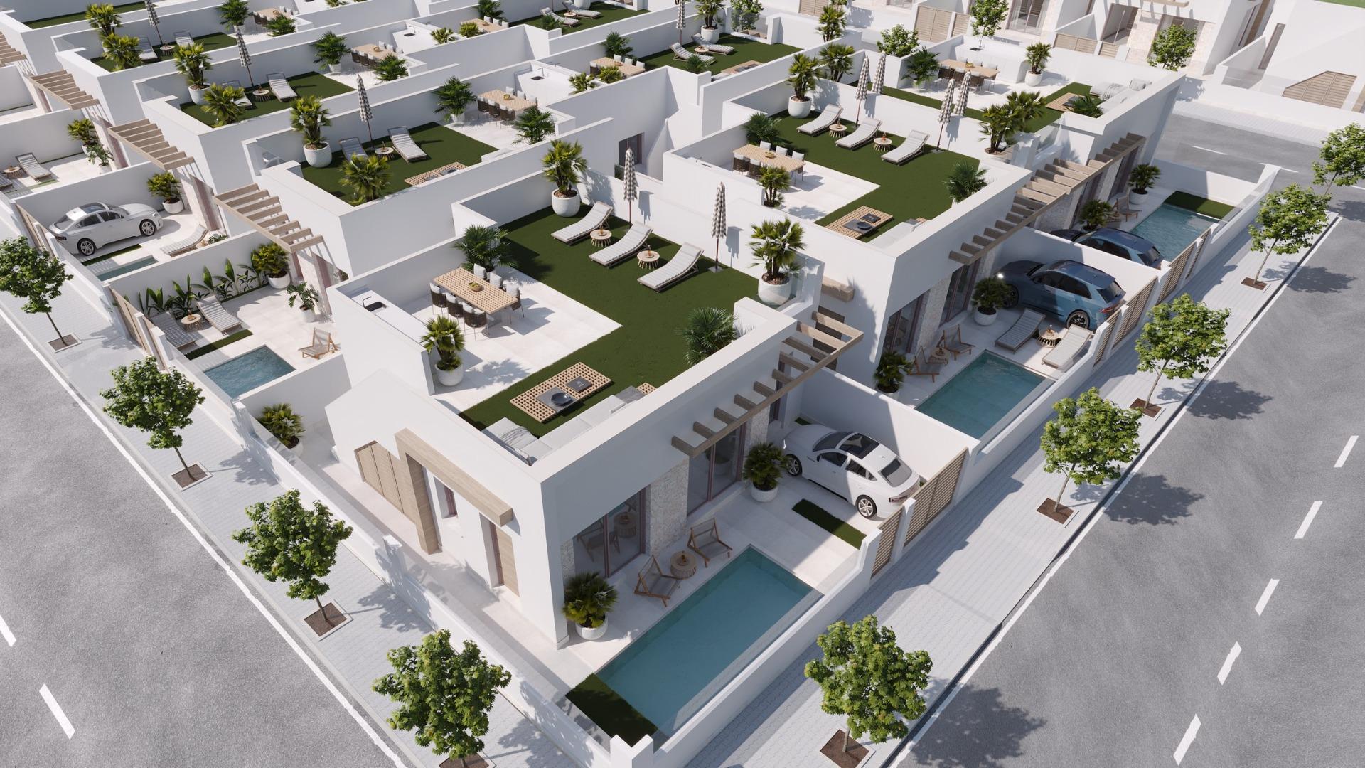 3-9 Nieuwbouw Halfvrijstaande Villa’s in Roldan, Torre Pacheco - foto 9