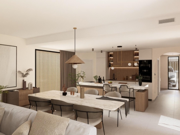 Moderne gelijkvloerse villa’s in Altaona Golf Resort Murcia, Baños y Mendigo - foto 10