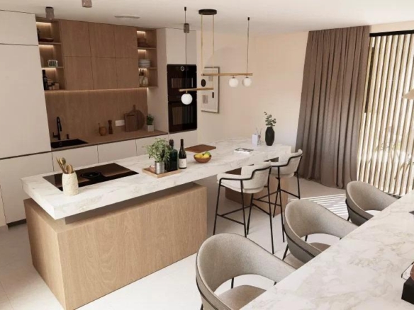 Moderne gelijkvloerse villa’s in Altaona Golf Resort Murcia, Baños y Mendigo - foto 6