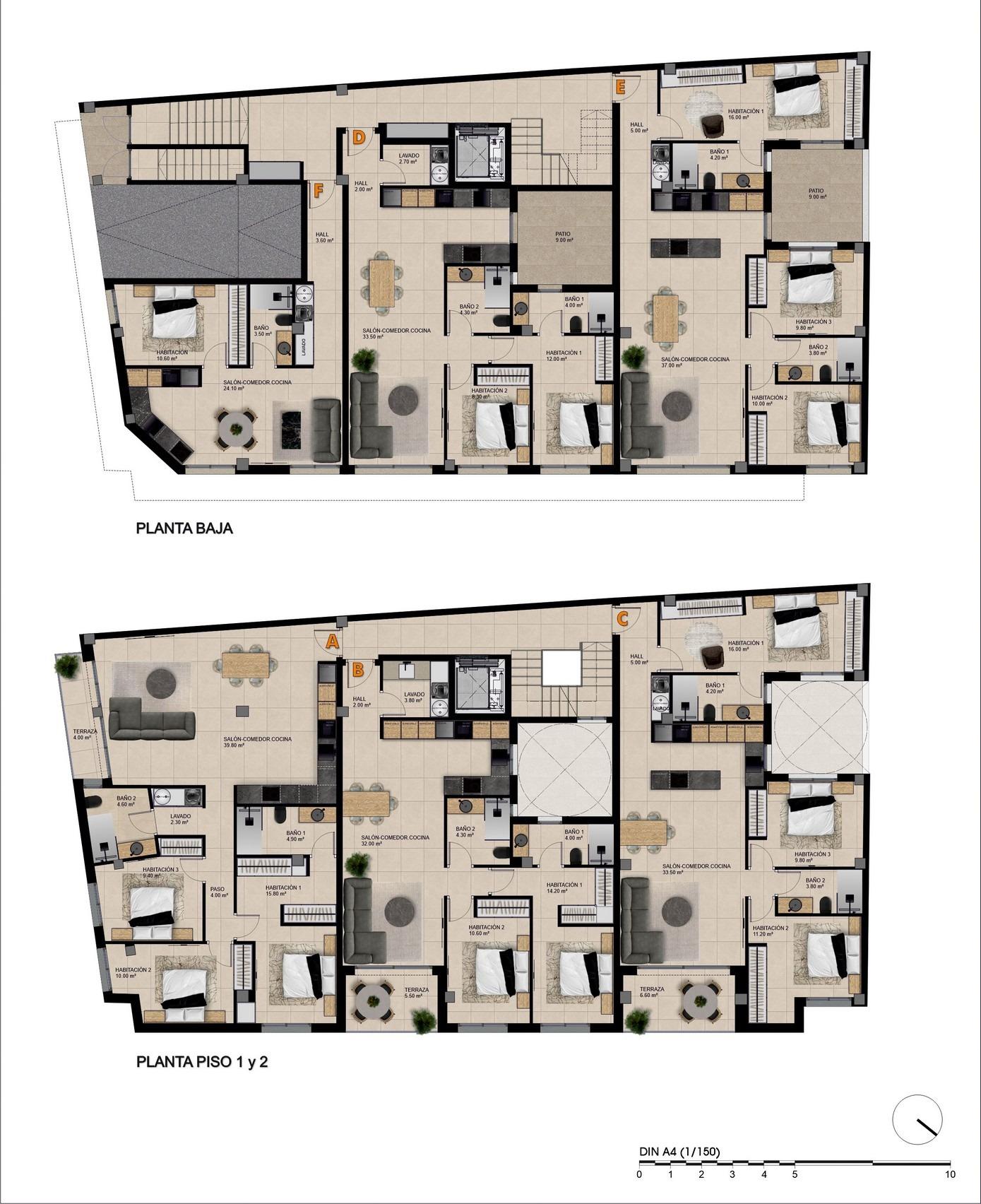 Nieuwbouwappartementen te koop in Catral Alicante met zwembad op het dak - foto 8