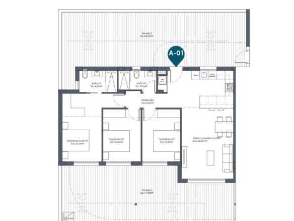 Nieuwbouwappartementen en -villa’s direct aan de golfbaan in La Serena Golf, Los Alcázares, Los Alcazares - foto 13