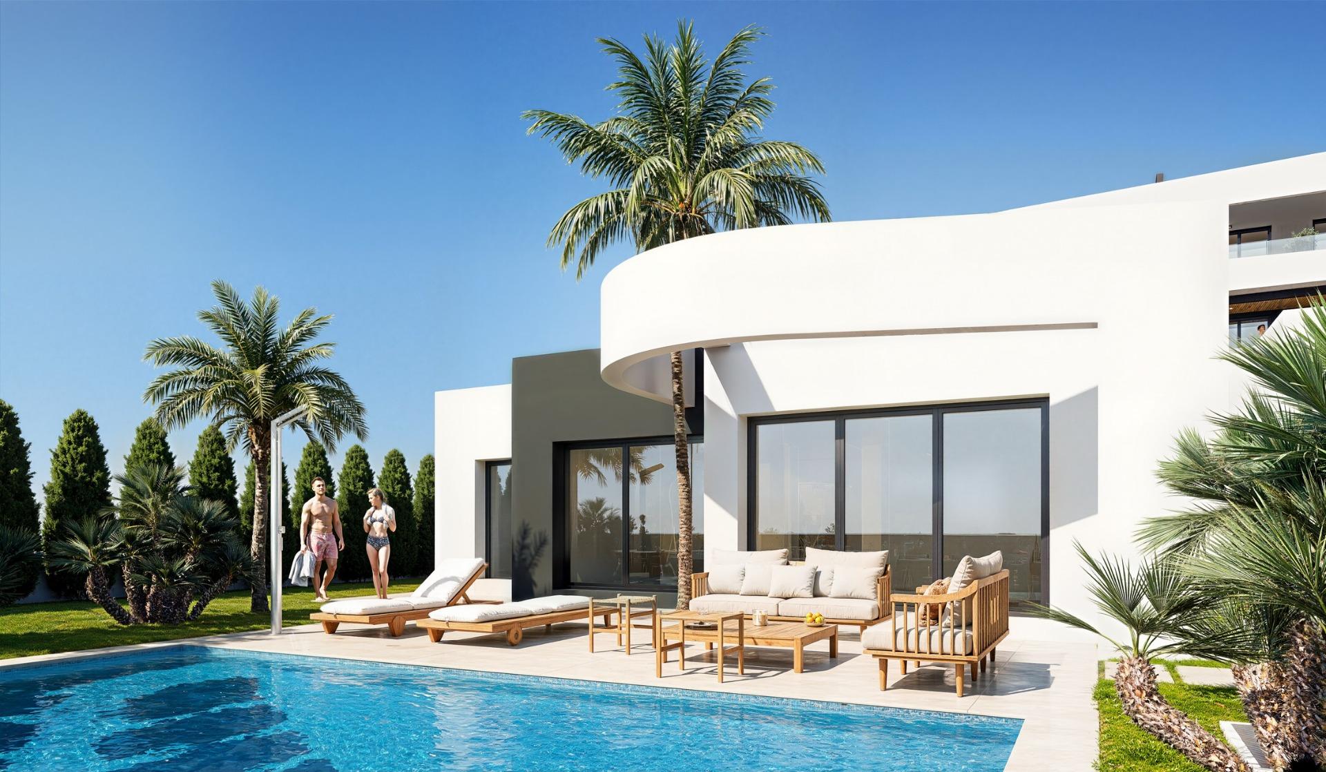Nieuwbouwappartementen en -villa’s direct aan de golfbaan in La Serena Golf, Los Alcázares, Los Alcazares - foto 15