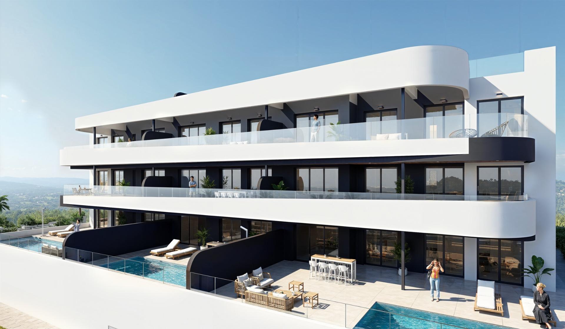 Nieuwbouwappartementen en -villa’s direct aan de golfbaan in La Serena Golf, Los Alcázares, Los Alcazares - foto 6