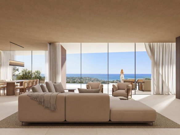 Luxe, moderne villa met panoramisch uitzicht op zee in Montemar, Benissa - foto 5