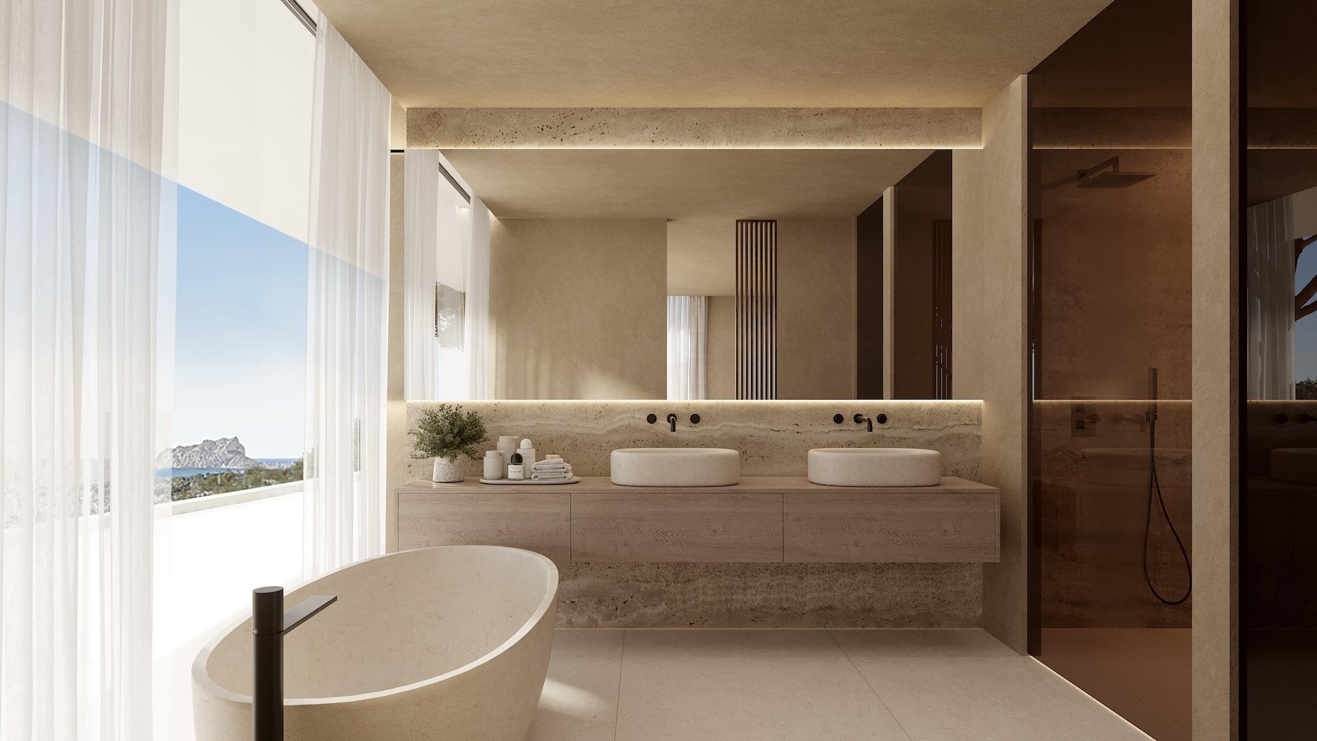 11-8 Luxe, moderne villa met panoramisch uitzicht op zee in Montemar, Benissa - foto 8