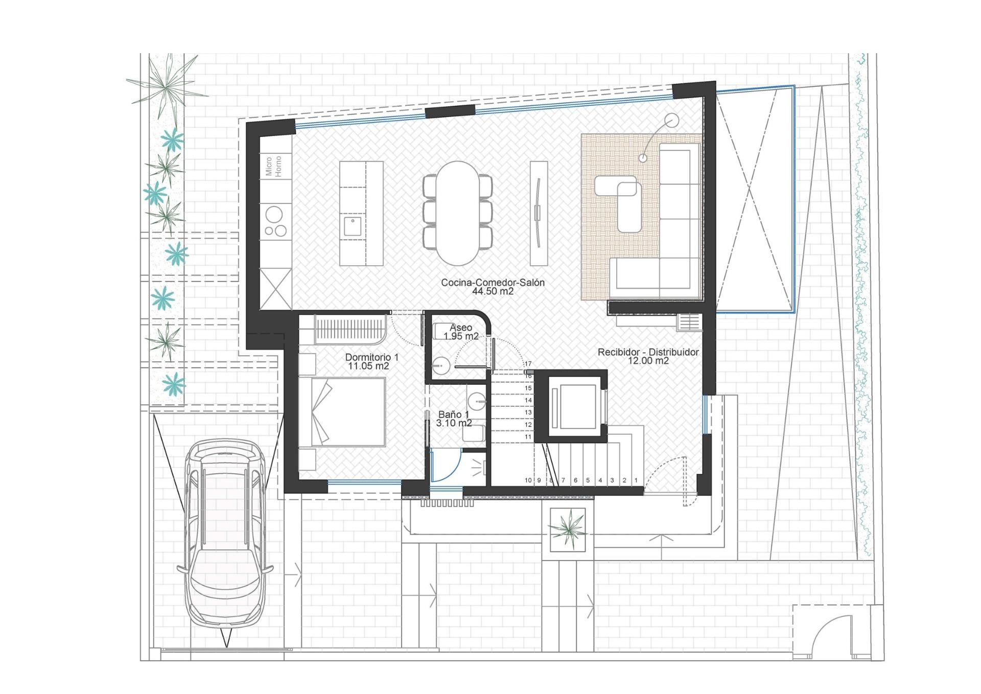 Exclusieve luxe villa’s direct aan zee in Cala Flores, Cabo de Palos - foto 18