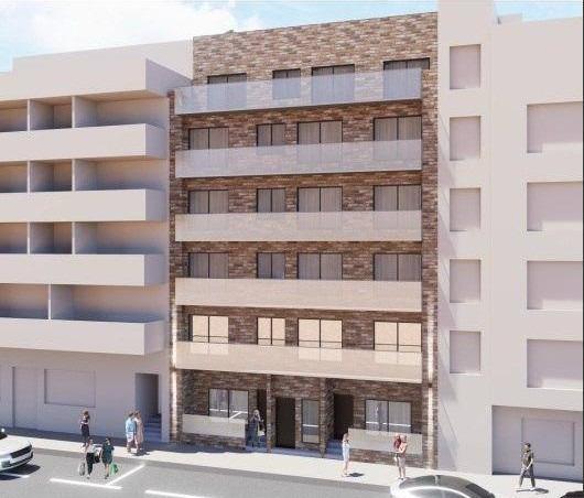 Moderne appartementen met zwembad op het dak, op slechts 250 meter van het strand van Acequion, Torrevieja