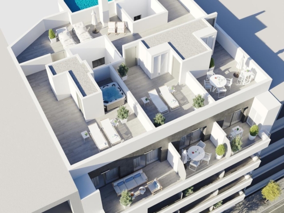 Nieuwbouwappartementen in Torrevieja Op slechts 400 m van Playa del Cura - foto 10