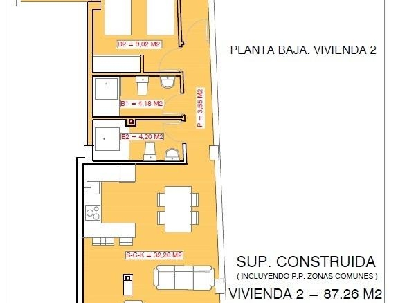 Moderne appartementen met zwembad op het dak, op slechts 250 meter van het strand van Acequion, Torrevieja - foto 17