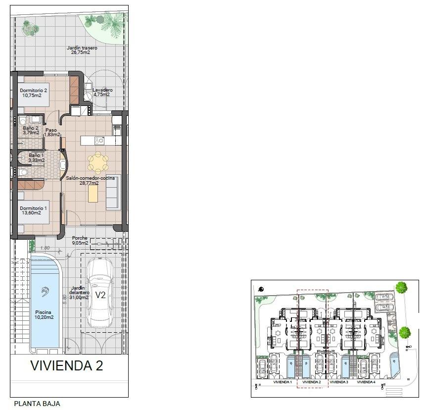 Exclusieve nieuwbouwwoningen met privézwembad in Pilar de la Horadada - foto 22