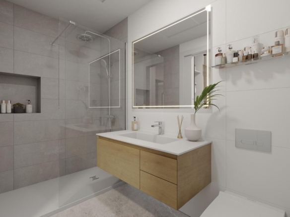 Nieuwbouwwoningen op 250 m van het strand van Los Narejos in Los Alcazares - foto 9